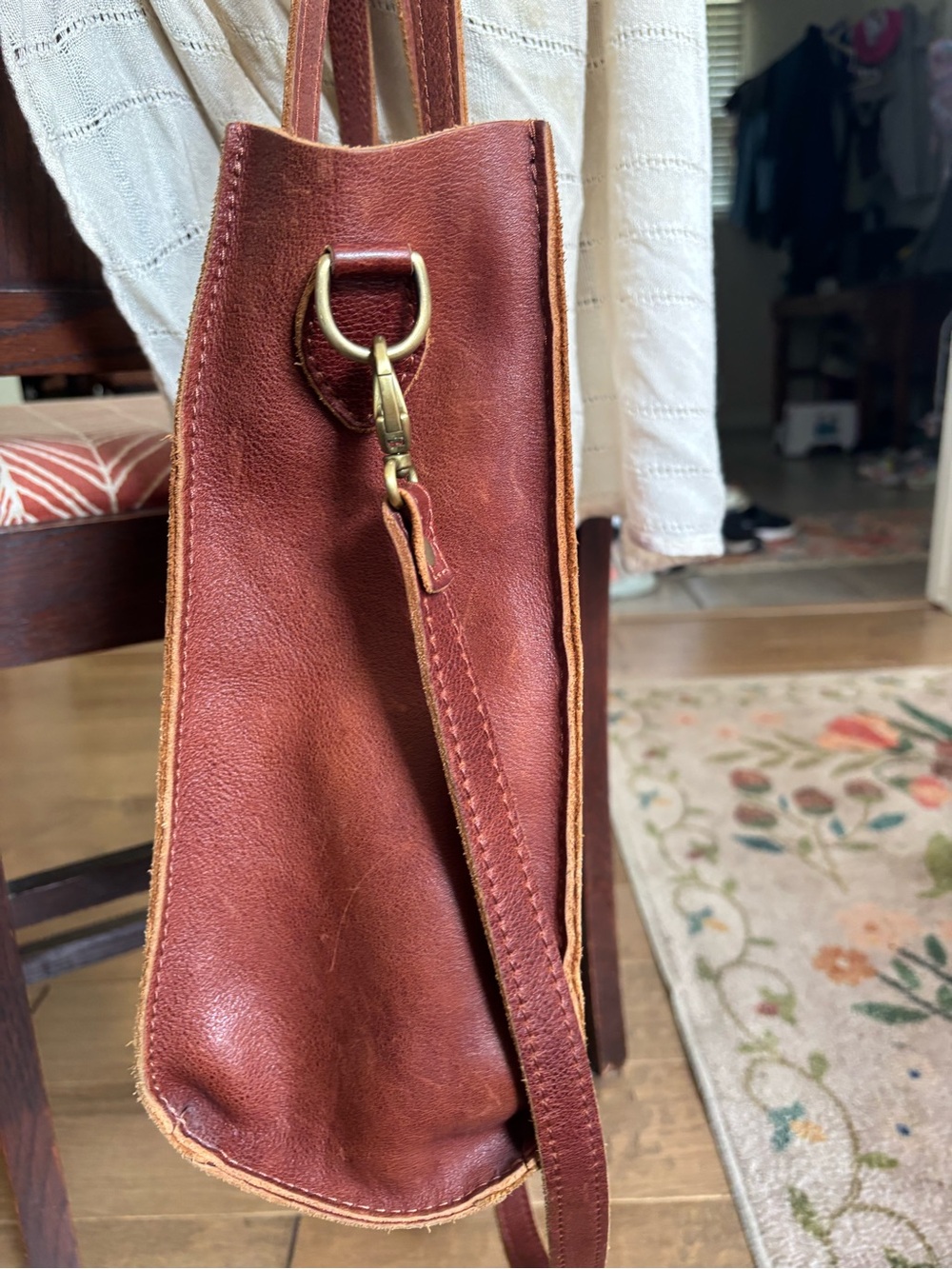 Portland Leather Goods N/S Lola Nutmeg - Picture 5 of 9